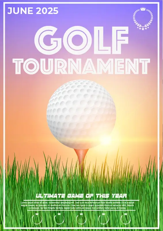 Golf Tournament Flyer