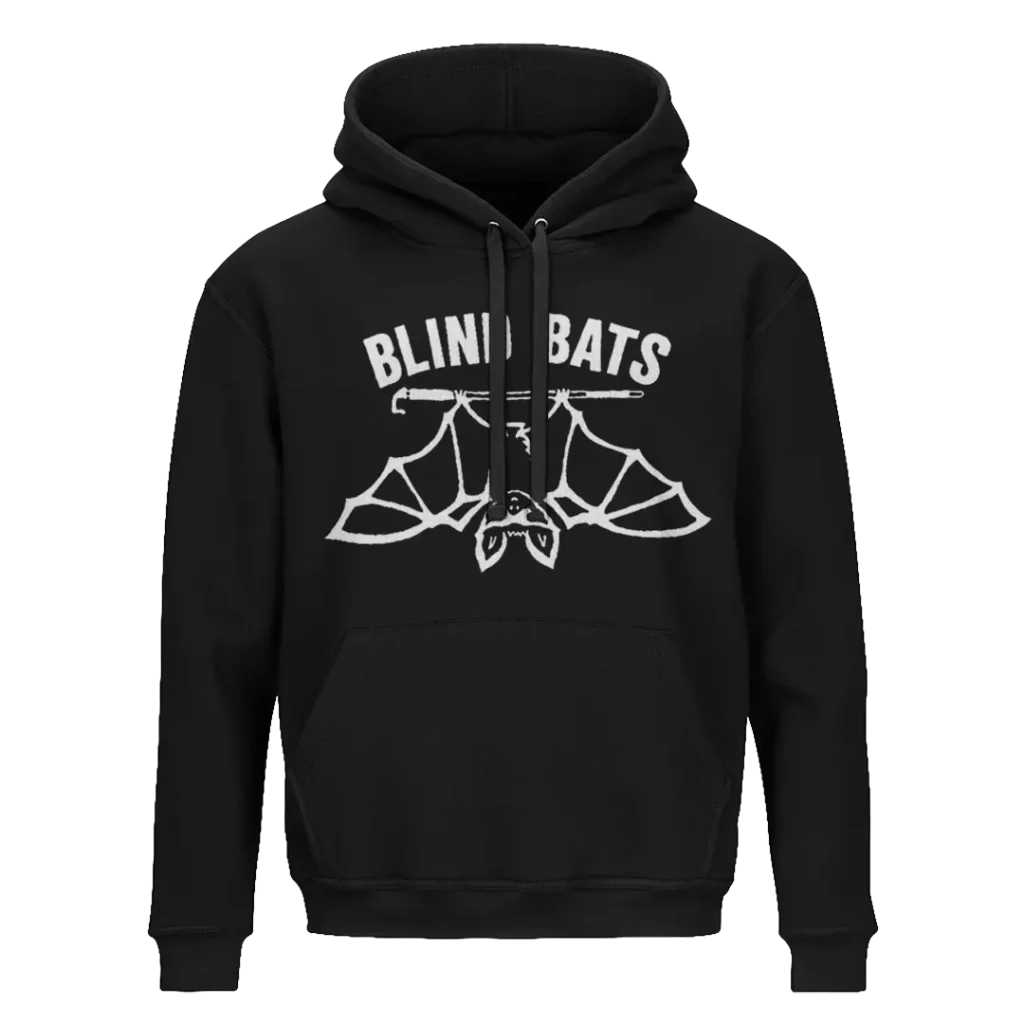 Blind Bats black hoodie