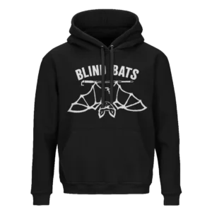 Blind Bats black hoodie